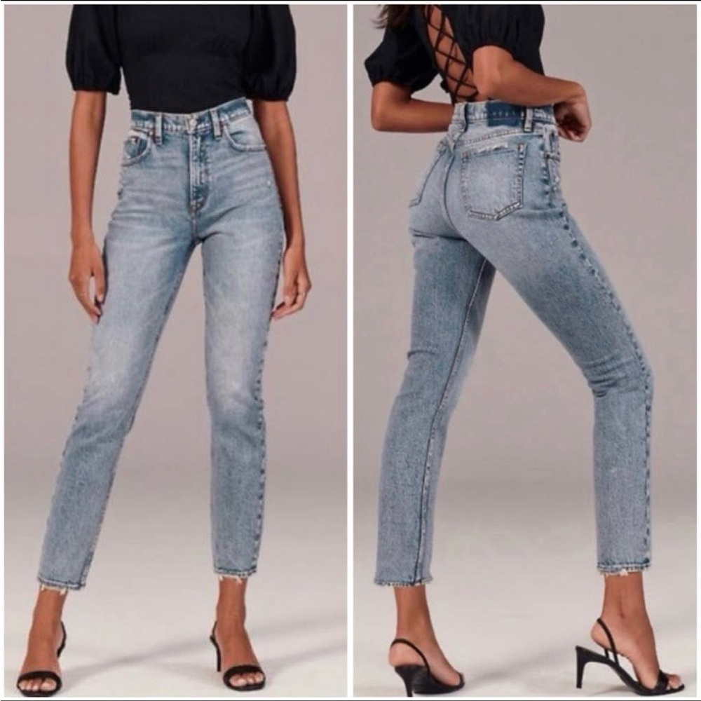 NWT Abercrombie Mom Jeans
